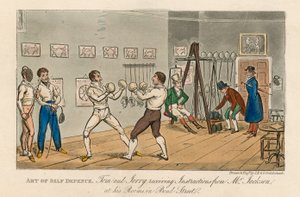Arte de defesa pessoal de Isaac, Robert and George Cruikshank