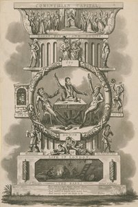 Capital Coríntia, Rosas, Rosas e Tulipas; Altos e baixos, ins e outs da vida em Londres de Isaac, Robert and George Cruikshank