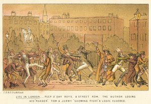 A vida em Londres de Isaac, Robert and George Cruikshank