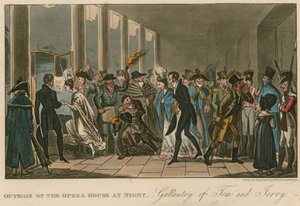 Fora da Ópera; Galanteria de Tom e Jerry de Isaac, Robert and George Cruikshank