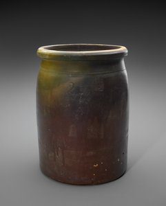 Crock, c. 1873-1882 (grés esmaltado) de Isaac Suttles Pottery