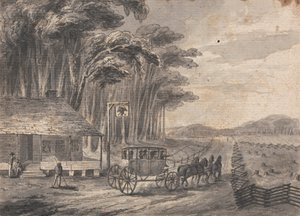 Vagão de Palco Americano de Isaac Weld