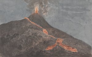 Vesúvio em erupção