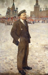 Lenin na Praça Vermelha
