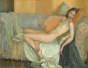 Dias sonolentos de verão (óleo sobre tela)