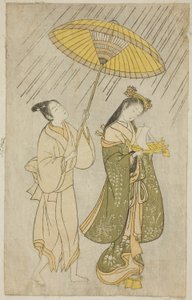 Paródia de Komachi rezando por chuva