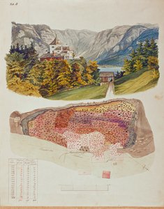 Em 1846, o engenheiro de minas e arqueólogo amador Johann Georg Ramsauer começou a escavar no local do túmulo acima de Hallstatt, na Áustria ... de Isidor Engel