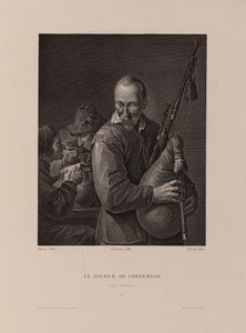 The Bagpiper de Isidore Stanislas Helman