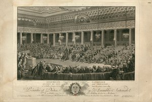 A noite de 4 de agosto de 1789 na Assembleia Nacional de 1790.