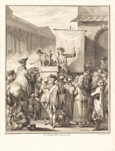 O charlatão francês de Isidore Stanislas Helman after Jean Duplessi Bertaux