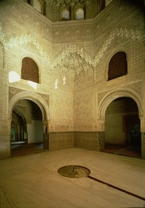 A Sala das Duas Irmãs (Sala de las Hermanas) do século XIV