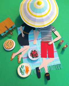 Piquenique no Parque, 2016 (papel)