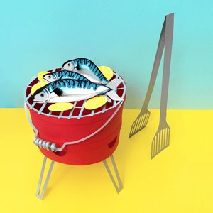 Chá à beira-mar, 2016 (papel) de Isobel Barber