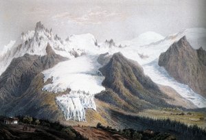 Maciço do Mont-Blanc de Isodore Laurent Deroy