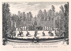 Moliere in God Pan, Ilustração de "Les plaisirs de l