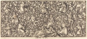 Ornamento com a Árvore de Jesse de Israhel van Meckenem