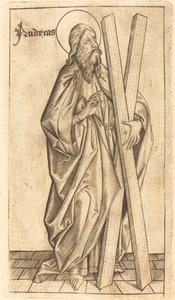 Santo André, c. 14701480. de Israhel van Meckenem