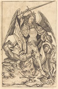 São Miguel, c. 14701480. de Israhel van Meckenem