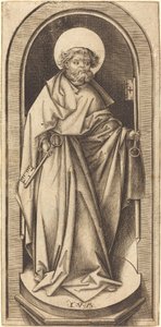 São Pedro, c. 14901503. de Israhel van Meckenem