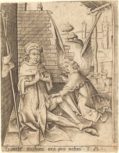 Saint-Roch de Israhel van Meckenem