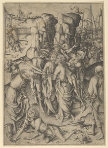 A Traição e Captura de Cristo. de Israhel van Meckenem