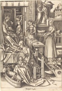 O Nascimento da Virgem, c. 14901500.