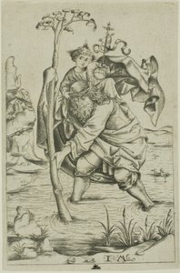 São Cristóvão de Israhel van Meckenem the younger