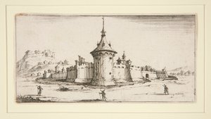Um bastião ou uma fortificação