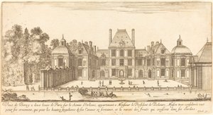 Veue de Berny a deux lieues de Paris sur le chemin d