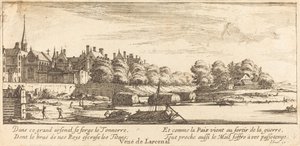Veue de Larcenal de Israël Silvestre