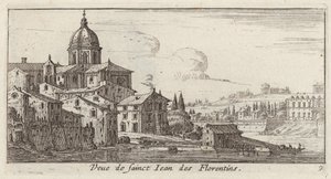 Vista de São João dos Florentinos de Israël Silvestre
