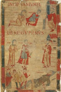 Quatro Cenas do Primeiro Livro de Samuel de Italian 11th Century