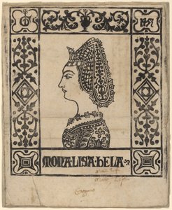 Mona Lisa Bela de Italian 15th Century