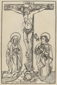Cristo na Cruz de Italian 15th Century or Master I.D.
