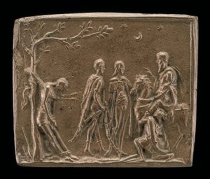 Os três filhos com o cadáver de seu pai de Italian 15th or 16th Century
