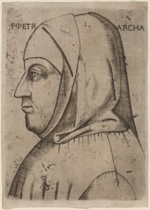 Retrato de Petrarca de Italian 16th Century