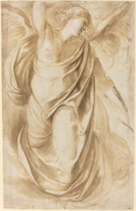 Um anjo de Italian 17th Century