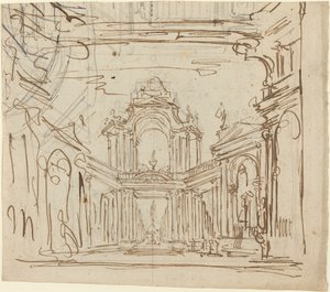 Cenário de Italian 18th Century