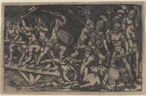 Horácio Cocles de Italian 18th or 19th Century