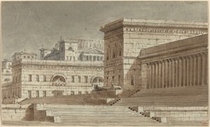 Cenário de Italian 19th Century