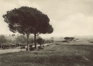 Aqueduto de Cláudio no novo Caminho Appiano de Italian Photographer
