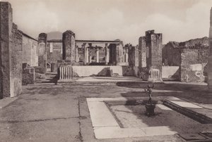 Casa Del Fauno Danzante, Casa da Dança Faun (foto a p/b) de Italian Photographer