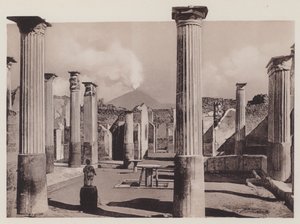 Casa Di Marco Olconio, Casa de Marcus Olconius (foto a p/b) de Italian Photographer