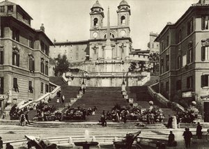 Igreja de Trinita dei Monti de Italian Photographer