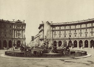 Exedra ou Praça Termini de Italian Photographer