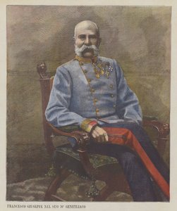 Francesco Giuseppe em seu 70º aniversário