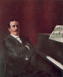 Giacomo Puccini, compositor italiano (fotografia colorida) de Italian Photographer