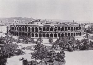 Itália: Verona, a arena romana (foto a p/b) de Italian Photographer