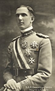 Rei Umberto II da Itália de Italian Photographer