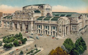 Milão / Milão: Stazione Centrale (fotografia a cores) de Italian Photographer